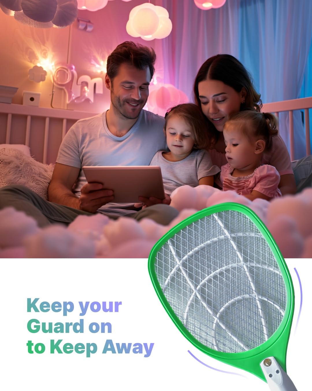 Mosquito Shield™: Rechargeable Zapper Bat