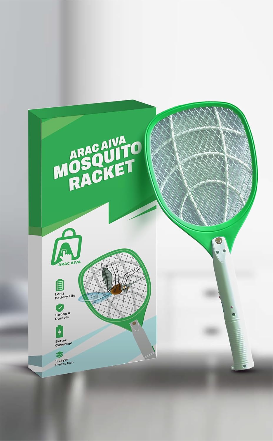 Mosquito Shield™: Rechargeable Zapper Bat