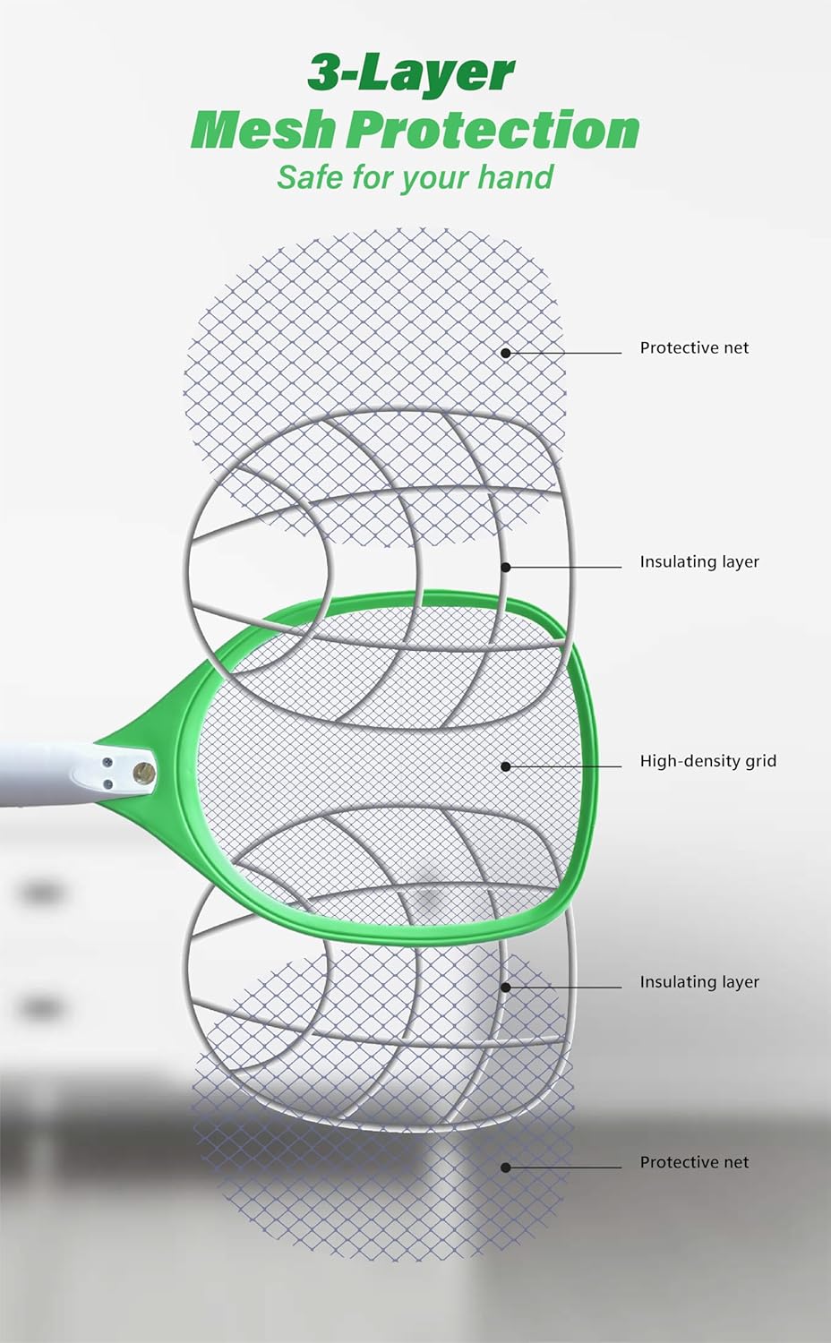 Mosquito Shield™: Rechargeable Zapper Bat