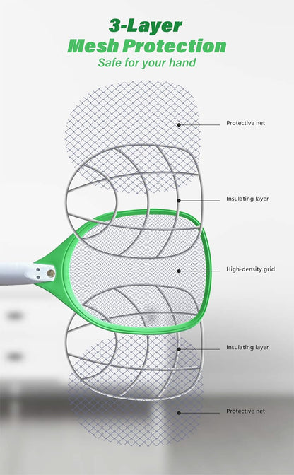 Mosquito Shield™: Rechargeable Zapper Bat