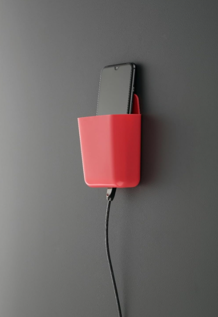 Wall Mounted Storage Case with Mobile Phone